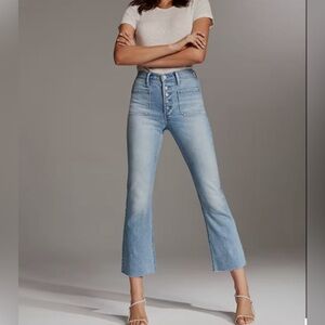 Aritzia | Denim Forum | Bailey High Rise Crop Flare size 27